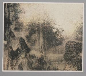 BATAIL Jean 1930-2021,Paysage brumeux,Etienne de Baecque FR 2023-10-14