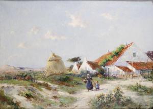 BATAILLE Willem 1867-1933,Dans la dune,Campo & Campo BE 2022-10-25