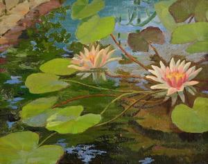 BATCHELOR FLINT Ethel Mary,Waterlilies,Morgan O'Driscoll IE 2023-09-18