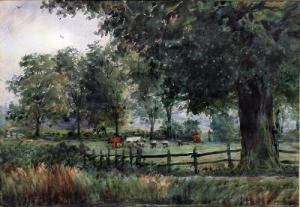 BATE H.W 1800-1900,Cows in a landscape,Canterbury Auction GB 2014-02-11