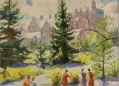 BATE Rutledge 1891-1964,Wellesley College View,Skinner US 2017-04-14