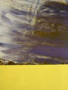 BATEMAN Lisa 1900-2000,Yellow Storm Painting,1991,Weschler's US 2013-06-12