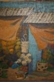 BATEMAN Mary Angela,market scene with figure and fruit,Lawrences of Bletchingley 2020-03-17