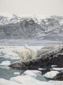BATEMAN Robert McLellan 1930,Polar Bears at Baffin Island,1974,Heffel CA 2025-07-31
