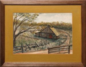 BATES 1900-1900,Barn and Country Road,Ro Gallery US 2023-05-09