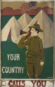 BATES Dan 1900-1900,Original World War I-era U. S. Army Recruitment il,1918,Heritage US 2007-12-12