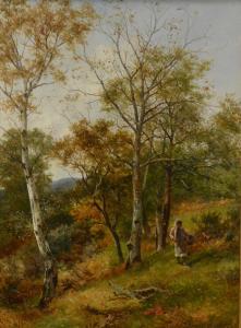 BATES David 1840-1921,Autumn in the Wood,1891,Gilding's GB 2024-01-04