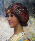 BATES Pat Martin 1927,A gypsy girl,Halls GB 2012-10-24