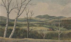 BATISTA Fernando 1925,Landscape with a Barn in the Distance,William Doyle US 2019-04-10