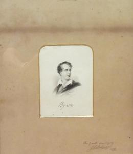 BATMAN J. E,Portrait of Lord Byron,1876,David Duggleby Limited GB 2016-06-17