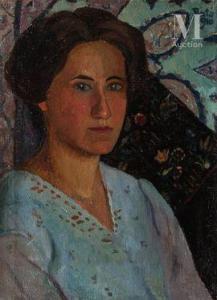 BATO Joseph 1888-1966,Portrait de femme,1910,Millon & Associés FR 2021-05-04