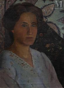 BATO Joseph 1888-1966,Portrait de femme,1910,Millon & Associés FR 2023-05-31