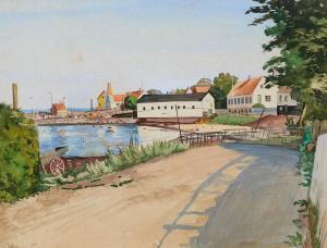 BATO Jozsef 1888-1966,ON BORNHOLM, BALTIC SEA,,1934,Whyte's IE 2023-04-03