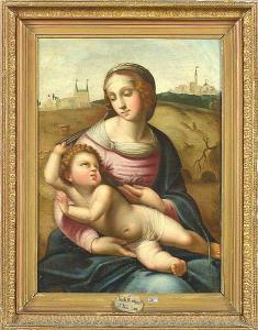 BATONI Pompeo Girolamo 1708-1787,Vierge à l\’Enfant,VanDerKindere BE 2024-02-13