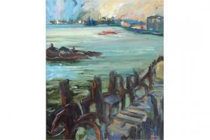 BATSFORD Wendy 1916-2007,River at Greenwich,The Cotswold Auction Company GB 2015-11-03