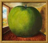BATTERMAN June 1922-2008,Still Life of Green Apple,Clars Auction Gallery US 2009-02-07