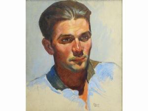 BATTIGELLI D'ORLANDI Fides 1894-1957,Ritratto maschile,Maison Bibelot IT 2017-03-16