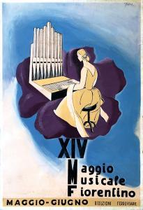 BATTIGELLI D'ORLANDI Fides 1894-1957,XIV MAGGIO MUSICALE FIORENTINO  FIRENZE,1934,Cambi 2019-06-19
