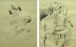 BATTIGLLY Maria,"Maternitate",Alis Auction RO 2011-04-19