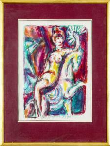 BAUCH Jan 1898-1995,Circus rider,1990,Art Consulting CZ 2024-03-10