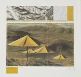 BAUCHE Léon Ch 1905-1930,THE UMBRELLAS, (JOINT PROJECT FOR JAPAN AND USA,1991,Cornette de Saint Cyr 2022-04-07