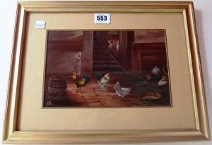 BAUCKHAM B 1800-1900,Ducks and goat; Poultry,Bellmans Fine Art Auctioneers GB 2014-03-26