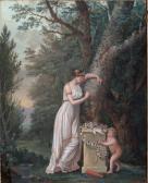 BAUDELAIRE Joseph François 1759-1827,Le chiffre d'amour,Aguttes FR 2012-06-11
