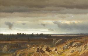 BAUER August 1828-1913,"Episode de la guerre de Trente ans".,Dobiaschofsky CH 2009-05-13
