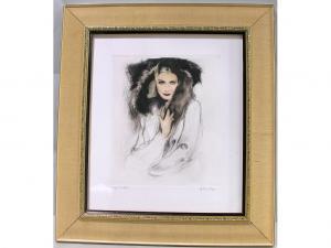 BAUER CARL JOSEPH 1897-1989,a portrait of actress Greta Garbo,Wellers Auctioneers GB 2008-06-21