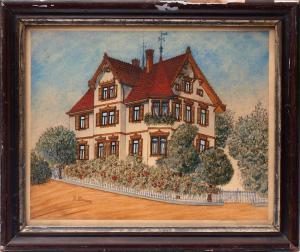 BAUER J 1800-1800,Ansicht einer Gründerzeitvilla in Sulz am Neckar,Bloss DE 2015-07-06