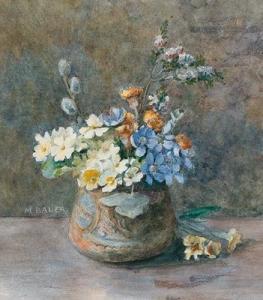 BAUER Marie 1870-1945,A still life with spring flowers,Palais Dorotheum AT 2009-06-16