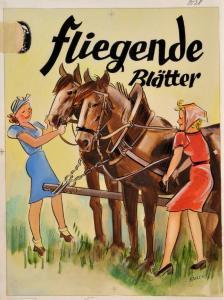 BAUER Max 1886-1951,Titelblatt #Fliegende Blätter#,Allgauer DE 2017-01-12
