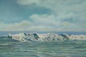 BAUER William C 1862-1904,Seascape with Crashing Waves,Weschler's US 2004-12-04