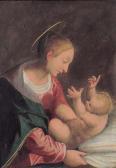 BAUGIN Lubin 1612-1663,Madonna con Bambino,Meeting Art IT 2009-04-18