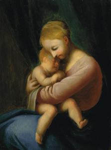 BAUGIN Lubin 1612-1663,The Madonna and Child,Christie's GB 2020-06-19