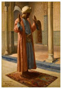BAUGNIES Eugène 1842-1891,At Prayer,Sotheby's GB 2022-10-25