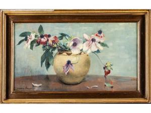 BAUGNIES Jacques 1874-1925,Vase de fleurs,Hôtel des ventes d'Avignon FR 2024-03-22