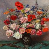 BAUM Carl 1900-1900,Colourful summer flowers,1942,Bruun Rasmussen DK 2011-10-03