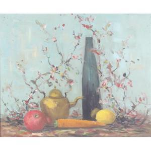 BAUM GEORGE 1884-1974,still life with willow,Ripley Auctions US 2019-11-16