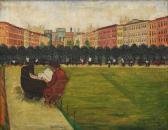 BAUM Mark 1903,Mother and Child in Park,Clars Auction Gallery US 2020-03-21