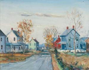 BAUM Walter Emerson 1884-1956,A Pennsylvania Village,Shannon's US 2004-05-06