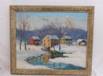 BAUM Walter Emerson 1884-1956,The Mill at Hosensack,B.S. Slosberg, Inc. Auctioneers US 2022-08-23