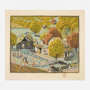 BAUMANN Gustave 1881-1971,Harden Hollow,1927,Toomey & Co. Auctioneers US 2024-03-26