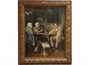 BAUMANN H 1800-1900,THE CHESS PLAYERS,William J. Jenack US 2015-08-09