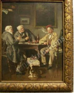 BAUMANN H 1800-1900,THE CHESS PLAYERS,William J. Jenack US 2007-09-30