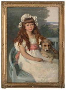 BAUMANN Ida 1864-1932,Her New Pet,New Orleans Auction US 2021-06-05