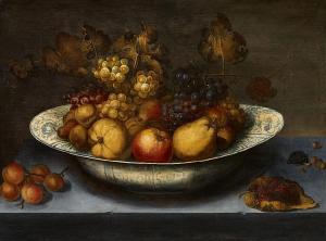 BAUMANN Jan, Johannes 1601-1660,Fruit Still Life with a Wanli Dish,Lempertz DE 2018-05-16