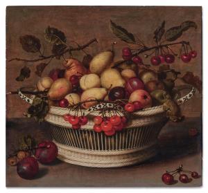 BAUMANN Jan, Johannes,Utrecht Still life of pears, plums, and cherries i,1642,Sotheby's 2023-01-27