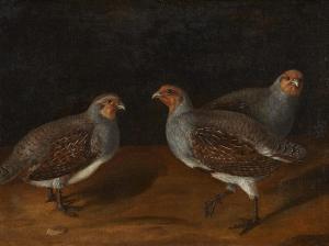 BAUMANN Johann 1882-1959,Three Partridges,Lempertz DE 2022-05-21