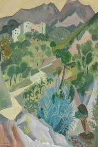 BAUMER Eduard 1892-1977,A View of Cervera in Spain,1924,Palais Dorotheum AT 2022-09-20